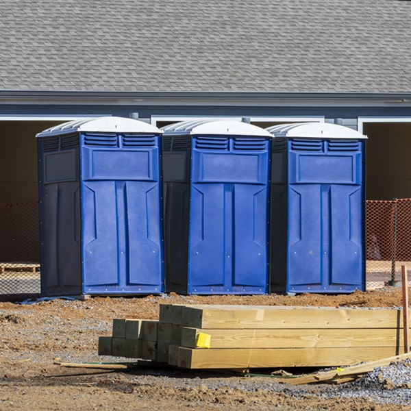 do you offer hand sanitizer dispensers inside the portable restrooms in Fairplay